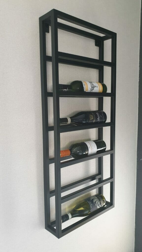 Stalen frame meubel — loft interieur op maat
