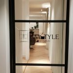 Loft deur met staal en glas — woninginrichting Lelystad